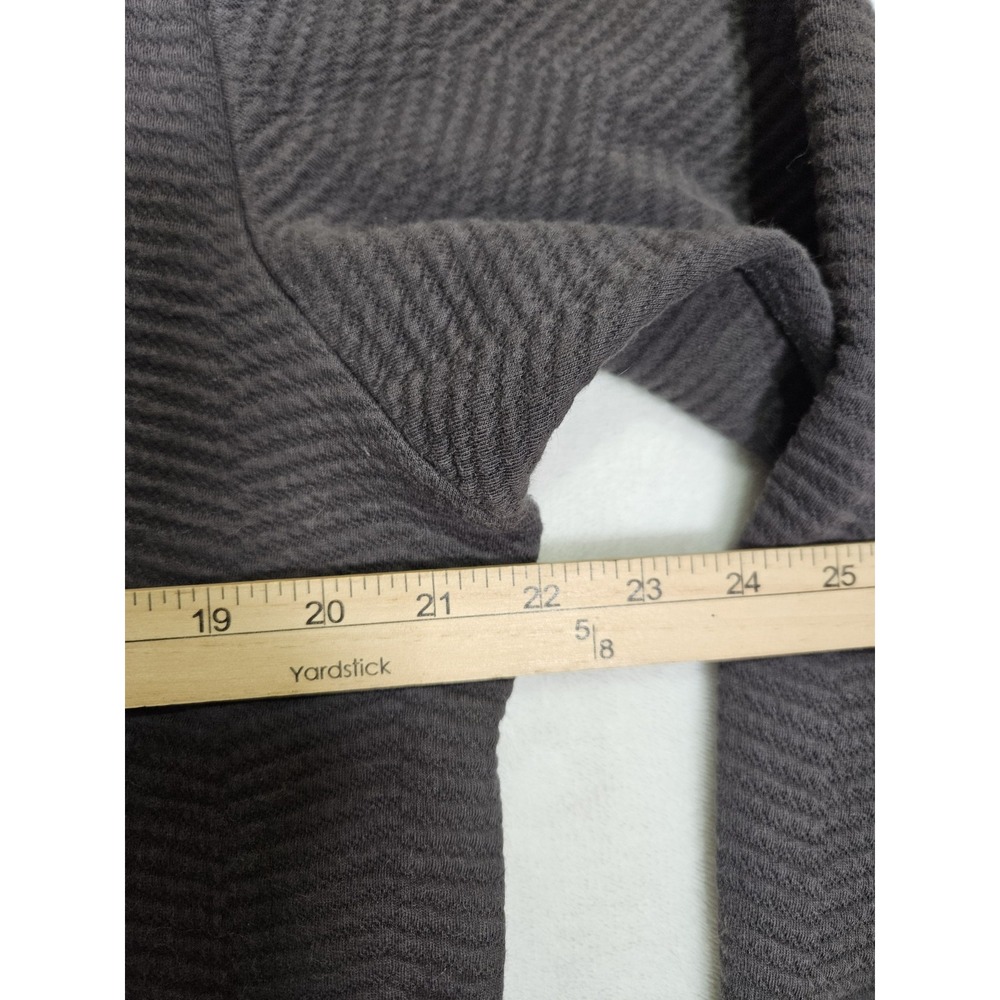 Helly Hansen Sweater Sz Medium Black Lillo Pullover Quilted Snap Long Sleeve - Picture 7 of 8